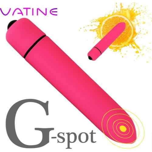 IKOKY G-spot Mini Bullet Vibrator Multi-speed Sex Products Adult Sex Toys for Women Clitoris Stimulator Dildo Vibrators AV Stick