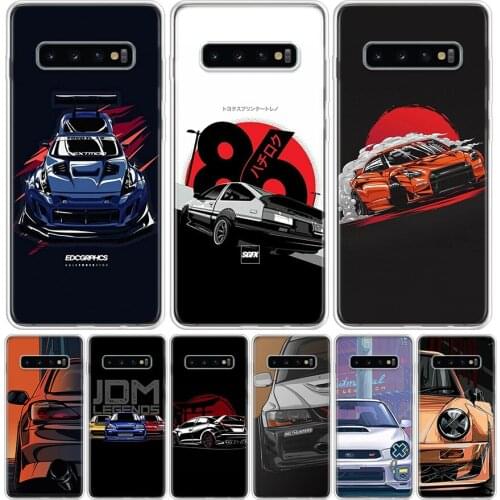 Cool Sports Car Comic Phone Case for Samsung Galaxy A51 A71 A50 A70 A40 A30 A20E A10 A01 A21 A41 M30S A6 A7 A8 A9 Plus + Cover