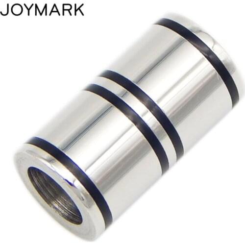 7 Sizes 2mm-8mm Hole Titanium Steel Magnetic Clasps High Quality Fashion Jewelry Findings Accessories 10pcs/lot BXGC-058