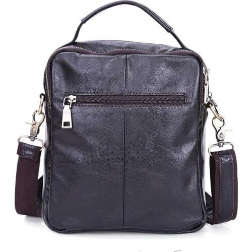Mens Crossbody Bags Genuine Leather Casual Handbag Tote Shoulder Crossbody Bags For Men Mens Handbags Gift