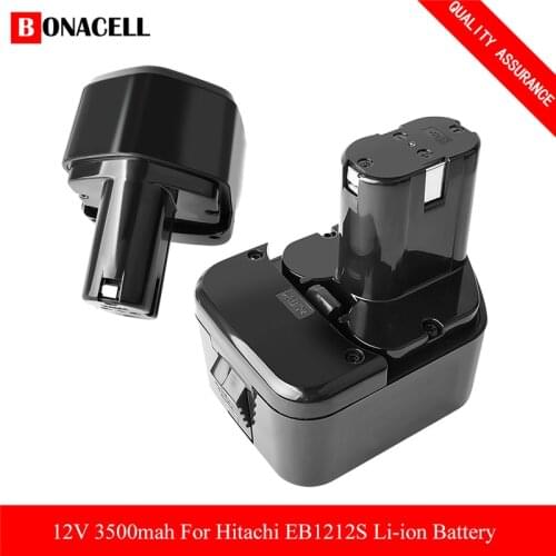 3.5Ah Ni-MH 12V Replacement Battery for EB1214S EB1212S EB1220HS EB1214L EB1220BL EB1222HL EB1226HL EB1230HL BCC1212 Power Tool