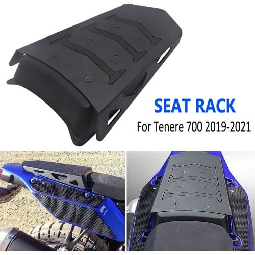 NEW Motorcycle Black Mono Seat Rack 2019 2020 2021 For Yamaha Tenere 700 Tenere700 Fairing Seat Cowl