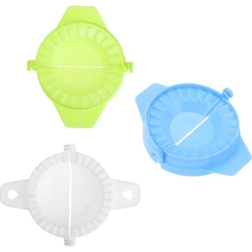 4pcs Plastic Dumpling Mould Press Tool Dough Pie Ravioli Kitchen Cooking Pastry Dumplings Jiaozi Maker Kitchen accessories
