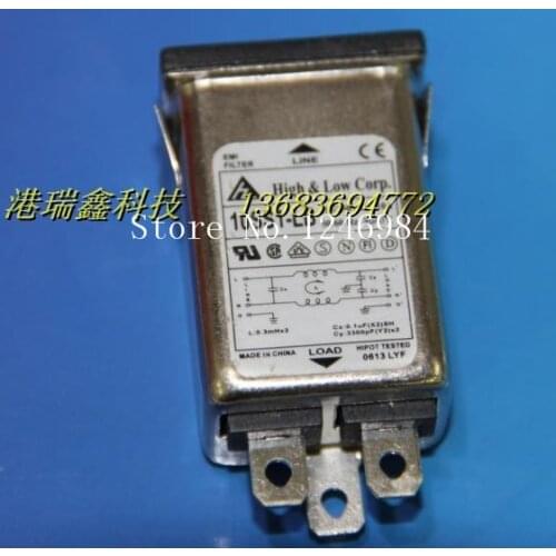 [SA]Socket power supply filtering levy filter cassette filter outlet 10SS1-LB FILTER--20pcs/lot