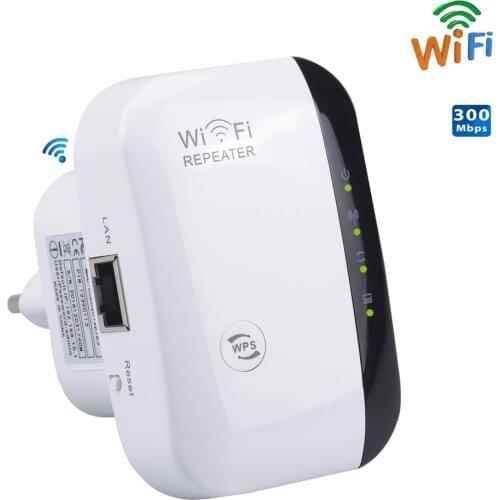 300Mbps 2.4 GHz Wireless WiFi Repeater Wi-Fi Extender Signal Amplifier 802.11N/B/G Wi Fi Range Router Ultraboost Access Point