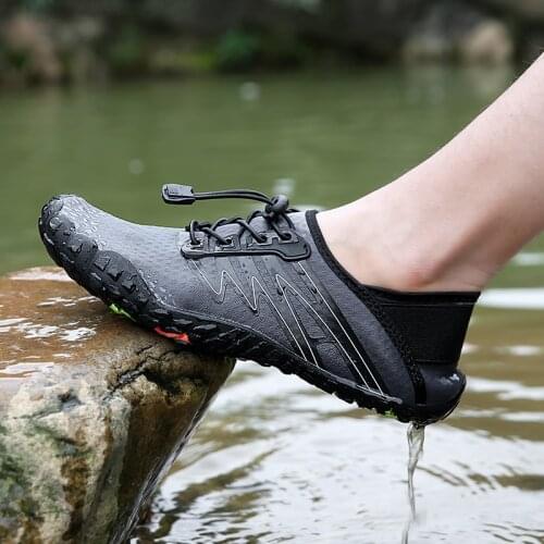 Large Size 36-47 Unisex Sneakers Women Water Shoes Men Barefoot Outdoor Beach Sandals Upstream Aqua Shoes Sea Diving Swimming