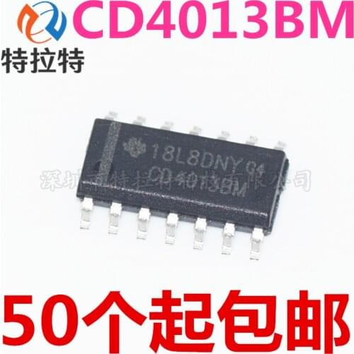 10PCS/LOT CD4013BM SOP14 CD4013 SOP CD4013BM96 SMD new and original IC In Stock