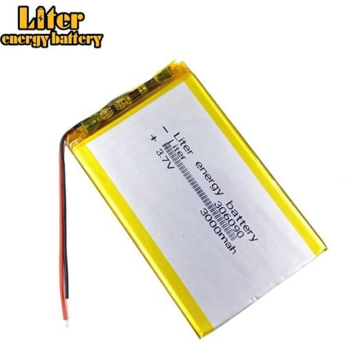 3.7V,3000mAH 306090 (polymer lithium ion battery) Li-ion battery for tablet pc 7 inch 8 inch