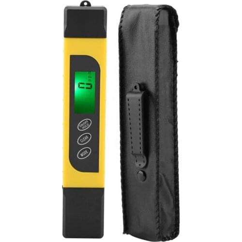 3 in 1 LCD Display Digital Water Quality Tester TDS Purity Meter 0-99Celsius