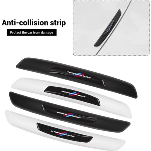 4Pcs Car Anti-Collision Strip Car Door Anti-Scratch Protector Stickers For BMW Mini Cooper X5 X1 E46 E90 E60 G20 F10 F30 E39 E36