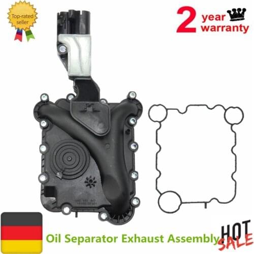 AP01 NEW 06E 103 547 E Engine Oil Separator Exhaust Assembly For Audi A4 A5 A6 Q5 2.8 3.2 V6 06E103547E 06E 103 547 V10-3502