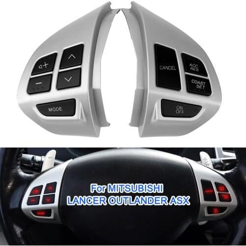 Car Accessories Steering Wheel Control Switch Audio Radio Player Button Error Free For MITSUBISHI Lancer Outlander ASX 2007-2011