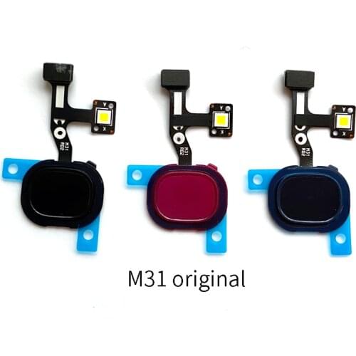 For Samsung Galaxy M31 Touch ID Fingerprint Sensor Home Button Flex Cable