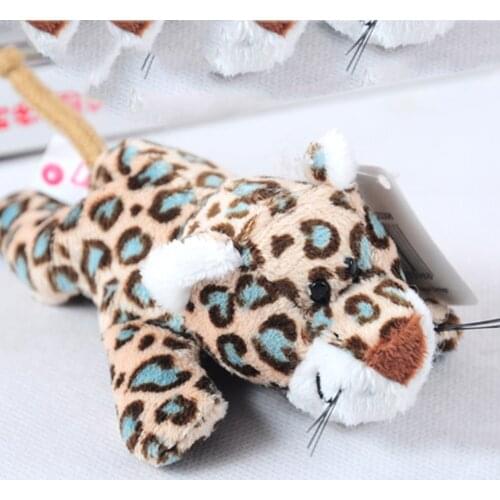 Classic Green point leopard cute Plush toys Fridge Magnet refrigerator Fridge Magnet stuffed animals
