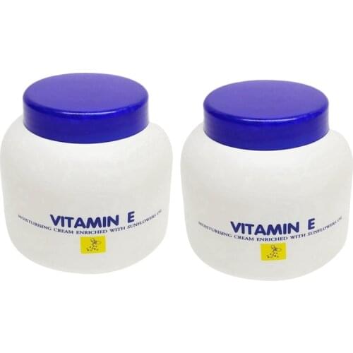 2PCS Vitamin E Cream Vitamin E Whitening Cream for AR Brand Moisturizing Cream Lotion Antifreeze Cream Skin Cream 400G