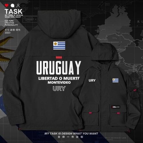 Uruguay Uruguayan URY men jacket hooded nation flag for men long sleeve mens fashion clothing chaquetas hombre clothes autumn