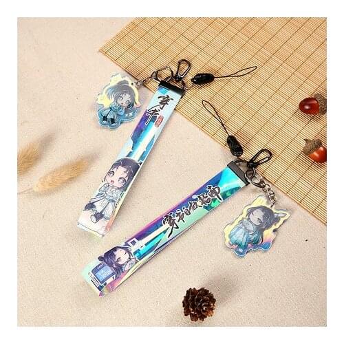 2021 HOT Scum Villain Self Saving System Shen Qingqiu Keychain Cosplay School Bag Pendants Phone Charm Key rings Holiday Gifts