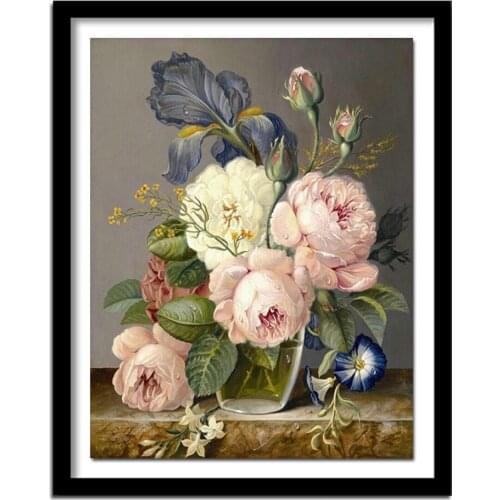 Diamond Embroidery Painting Set Hot Lucky Flower 5D Full Cross Stitch Painting Rhinestone Crafts Gift Painting Wall Decor 062