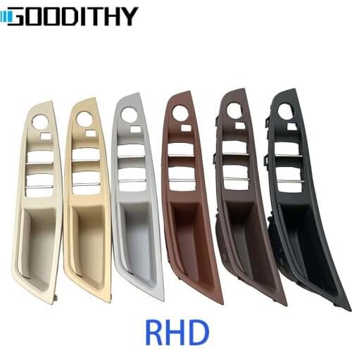 New Upgraded RHD Driver Side Interior Door Handle Panel Cover for BMW 5 Series F10 F11 F18 520 523 525 528 530