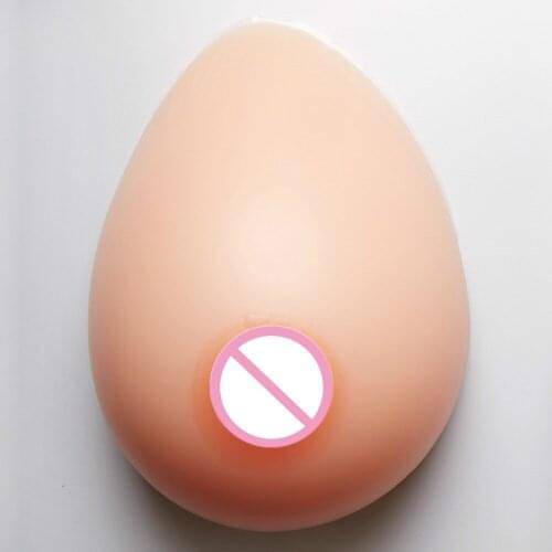 New Cosplay A B C D Cup 500g 600g 800g 1000g Fake Boobs Crossdressing Realistic Silicone Breast Form for Birthday Gifts