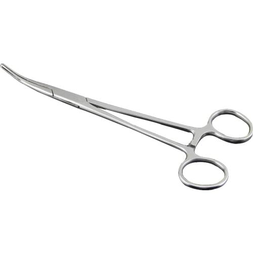 TOPIND Hot Locking Forceps Curved Mosquito Hemostat Tool 7 Inch Length