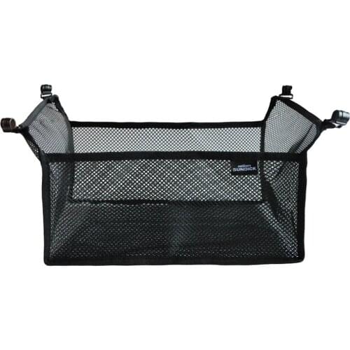 SUNDICK Outdoor Folding Table Net Bag Fine-Knitted Thick Net Storage Bag under Desk Portable Lightweight Foldable Desk Bag Holde
