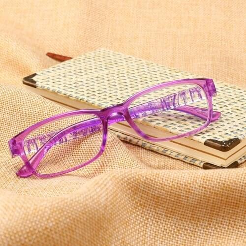 Ultralight Retro Reading Glasses Female Fashion Anti-Fatigue Presbyopia Spectacle Frame Gradient Optical Lens With +1.0 to +4.0