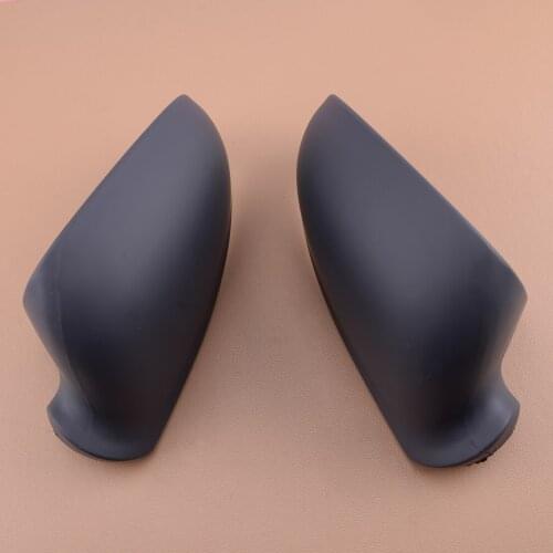 1Pair of Matte Silver Rearview Mirror Door Cover Cap Housing Case Shell fit for VW Golf Rabbit Jetta MK5 1K0 857 537 1K0 857 538