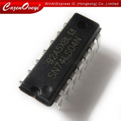 10pcs/lot SN74LS04N HD74LS04P 74LS04 DIP-14 In Stock