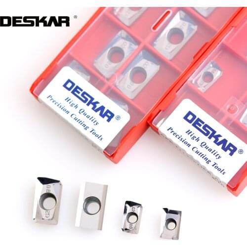10PCS DESKAR APKT 1003PDFR AL APKT1135PDFR APKT1604PDFR APKT1604PDFR MA K10 CNC Lathe Cutting Tools Turning Tool For Aluminum