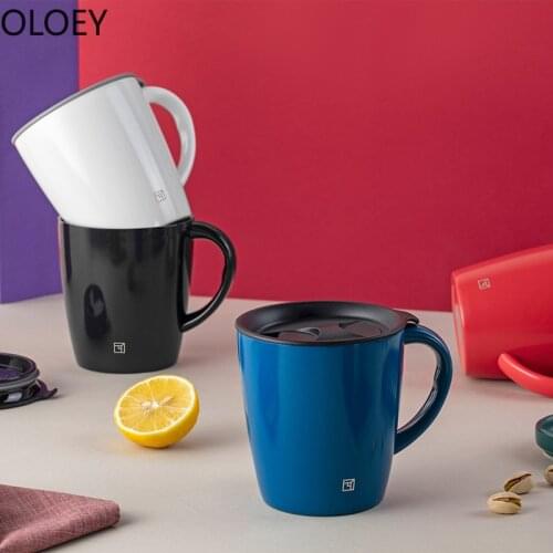 304 Stainless Steel Coffee Mug Office Cup Insulation Travel Coffee Mug Tazas De Ceramica Creativas Tea Mug