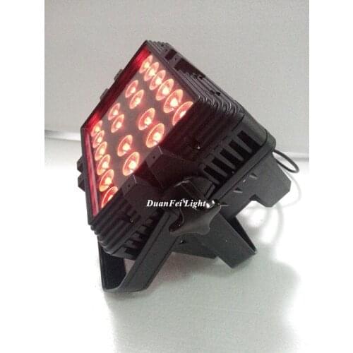 4pcs+Road Case IP65 LED City Color Outdoor building washing 20x18w RGBWA UV 6in1 ip65 LED Wash Light outdoor wall washer led dmx