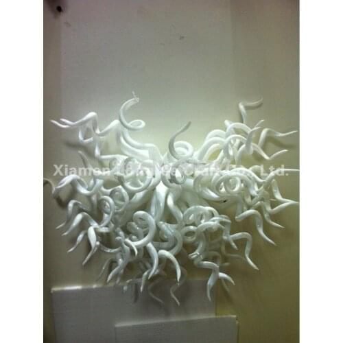 Free Shipping Pop Design White Murano Glass Lamp