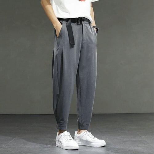 Nice Summer Casual Pants Men Women Spring High Waist Pants Casual Trousers Male Loose Womens Pants Streetwear