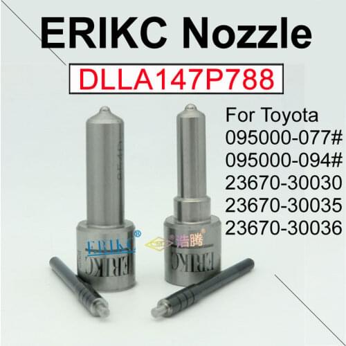 ERIKC diesel injector atomizers DLLA147P788 (DLLA 147 P788) diesel sprayer suits injector DCRI100940-Engine Dyna, 4Runner 2KD