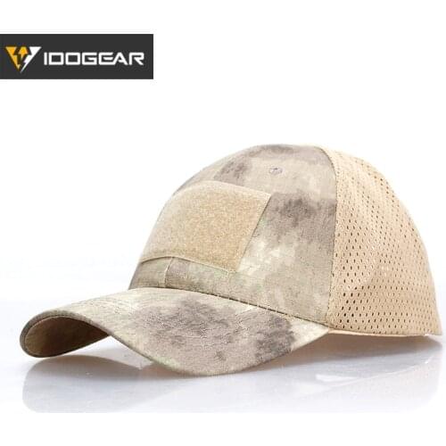 IDOGEAR Baseball Cap Airsoft Mesh Dad Sun Hats Headwear Camo Hunting Airsoft Wargame Hiking Outdoor Caps 3610