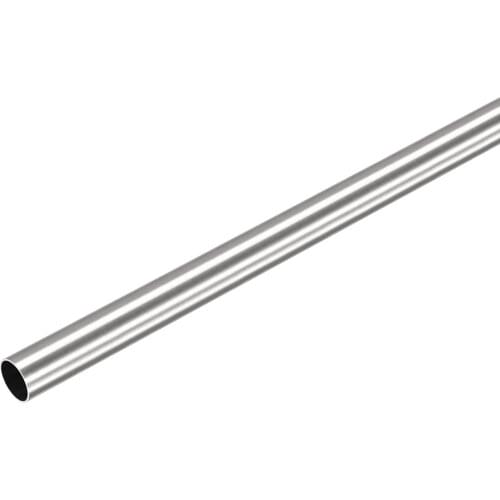 Uxcell 304 Stainless Steel Round Tube 8mm OD 0.5mm Wall Thickness 300mm Length