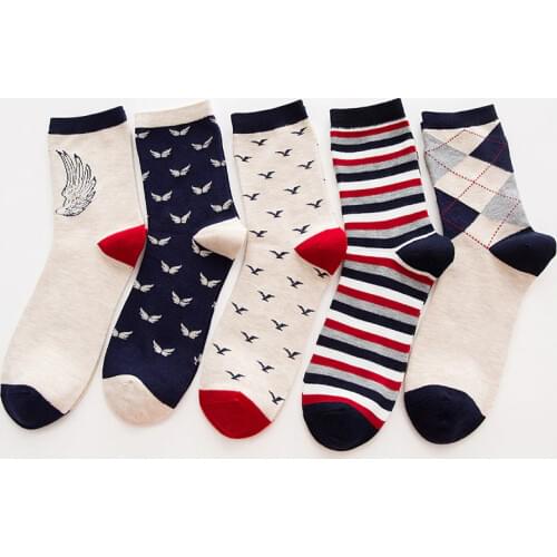 LJIQQ Men's Patterned Socks