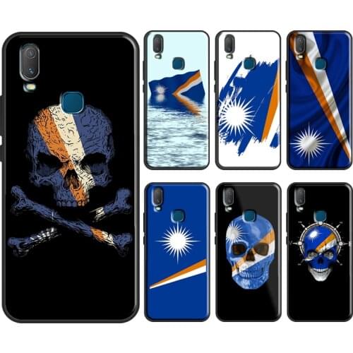 Marshall Island National Flag Cover For Vivo V20 SE Y11 2019 Y1S Y12 Y17 Y30 Y50 Y81 Y91C V11 Y20 i V17 Neo Phone Case