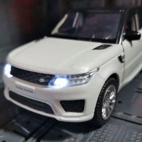 1/32 land rover sports range rover Alloy car model Metal material decoration Collection toys birthday present for children kids