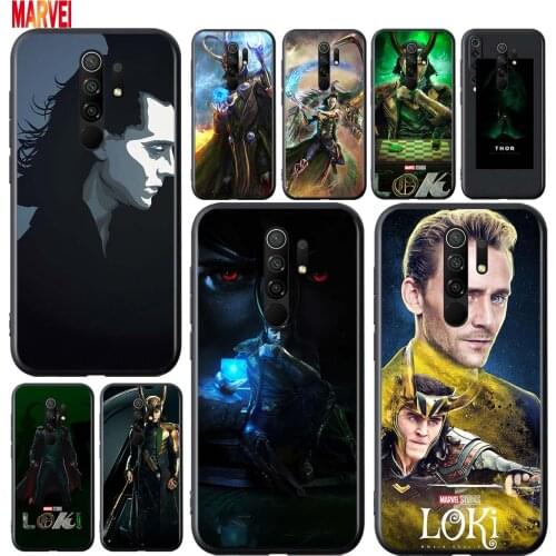 Popular Loki Fashion Soft TPU For Xiaomi Redmi 9i 9T 9A 9C 9 8A 8 GO 7 7A S2 Y2 6 6A 5 A 4X Prime Pro Plus Black Phone Case