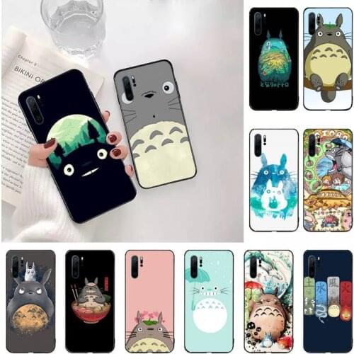 Cartoon Studio Ghibli Totoro Phone Case For Huawei Mate 10 20 Lite Pro Nova 5t Honor 8a 8x 9x 20 10 10i