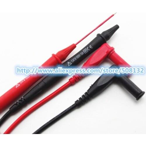 Retractable PVC Tip Test Lead Set,adjustable length Use For Multimeter Meter DMM