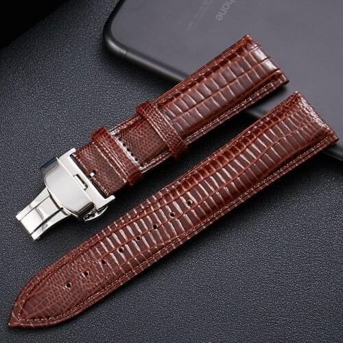 20mm 22mm leather Watchband for Samsung Galaxy Watch 42mm 46mm Active2 40mm 44mm Gear S2 S3 Strap Band Bracelet Active 2