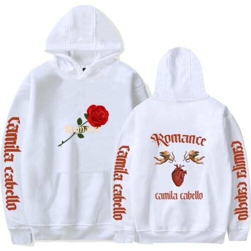 2020 Never Be The Same Tour Merch Hoodie Men and Women Camila Cabello Romance Hoodies Sweatshirts Hip Hop Tracksuit