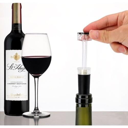 Red Wine Retain Freshness Vacuum wine Stopper Bottle Stoppers Reusable Sealing Bottle Cap Wine Corks