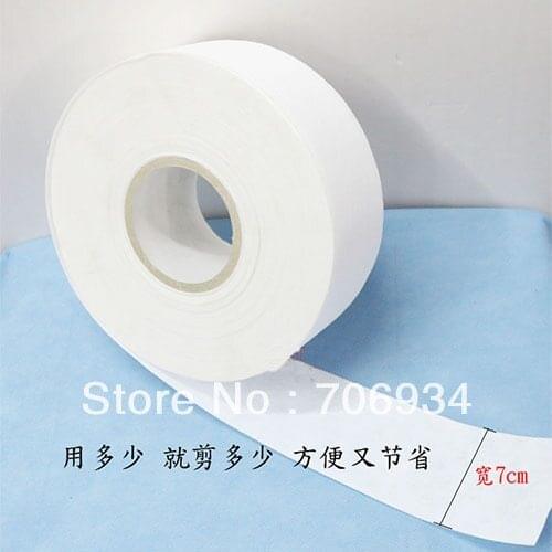 Wax Paper Hair Removal Depilatory Strips For Depilation Wax And Strips 100M Per Roll Paper Depilatory Removal Of Hair Depilator