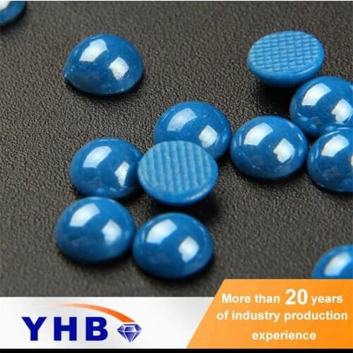 YHB Round hotfix crystal glue rhinestone crystal rose gold crystal for garment