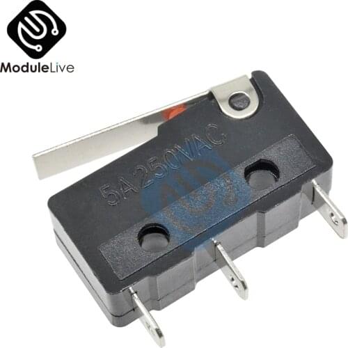 10PCS Tact Switch KW11-3Z 5A 250V Microswitch 3 PIN 3P 3PIN Buckle New