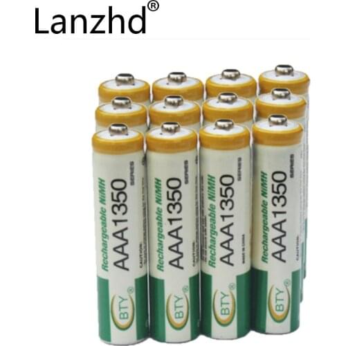 12pcs AAA 1.2V Battery Rechargeable Batteries 350mAh High Quanlity 1.2V 350mAh 3A Battery Ni-MH Rechargeable Battery